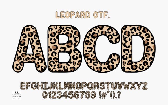 Am Leopard Font: Wild Sophistication for Digital Design
