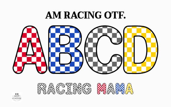 Am Racing: A Bold Font for Web Design