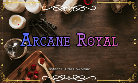 Arcane Royal: A Bold Serif for Magical Design