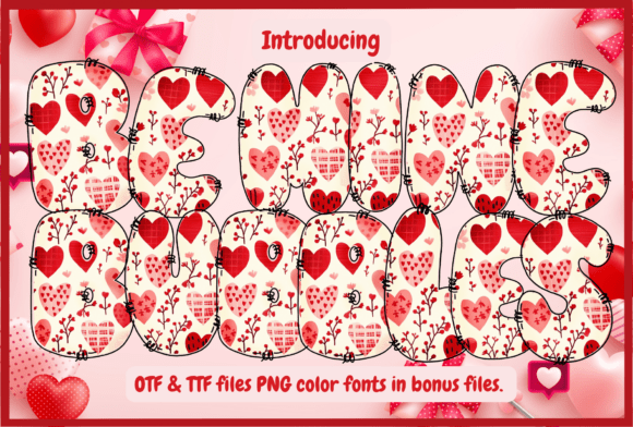 Be Mine Bubbles Font