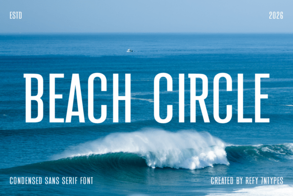 Beach Circle: A Modern Sans Serif for Creative Projects