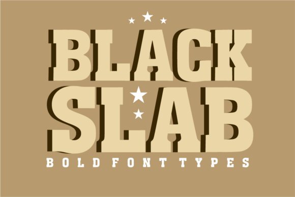 Black Slab: A Bold Font for Editorial Impact