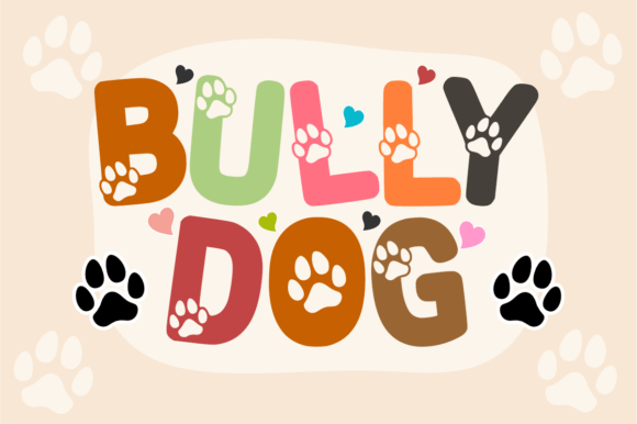 Bully Dog Font: Playful and Bold