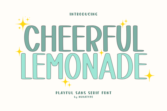 Cheerful Lemonade Font Review