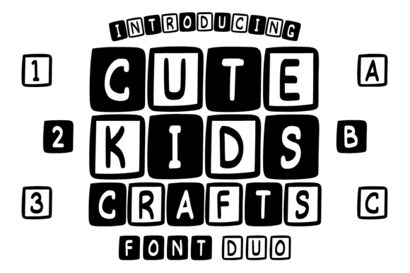 Cute Kids Crafts Font Review