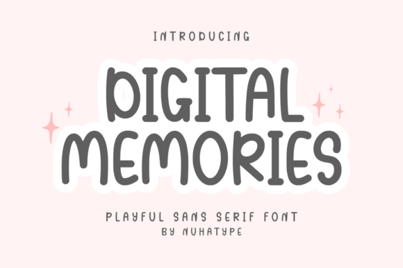 Digital Memories: A Minimalist Sans Serif for Modern Branding