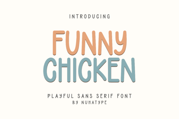 Funny Chicken: A Playful Font for Creative Projects