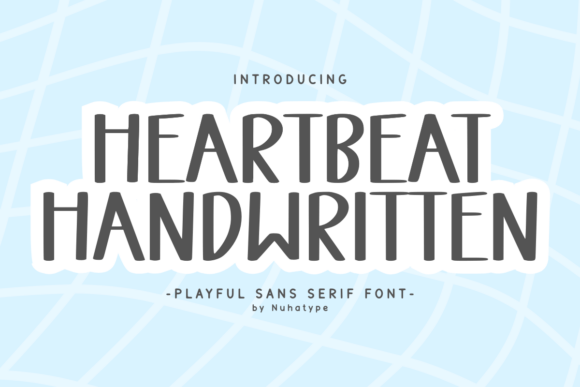 Heartbeat Handwritten Font