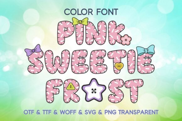 Pink Sweetie Frost Font Review