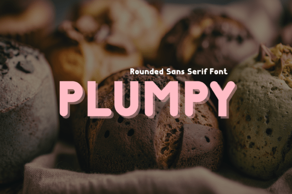 Plumpy – A Fun Chunky Display Font