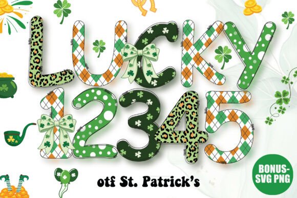 St. Patrick Font for Creative Projects