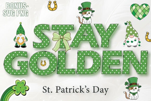 Stay Golden Font for Creative Projects