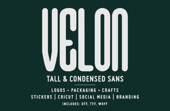 Velon: A Modern Sans Serif for Editorial Design