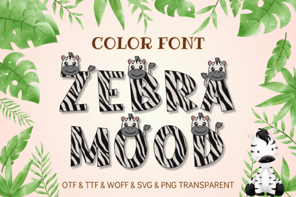 Zebra Mood: A Wild Font for Bold Campaigns